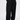 Unfeigned black technical city pants N WR on model half body