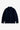 Unfeigned dark navy wool polo front flat lay